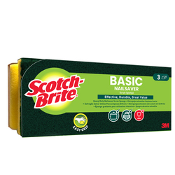 PACK 3 Spugne abrasive Basic salvadita SCOTCH BRITER