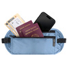 Cintura da viaggio Explora tessuto tecnico 25x14,5cm azzurro Lebez
