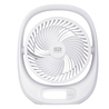 Ventilatore da tavolo ricaricabile KIMONO  con LED