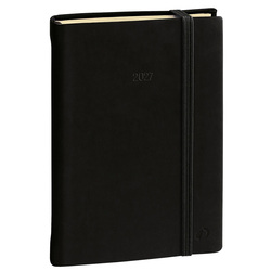 Agenda giornaliera Daily Pocket Prestige 8,5x13cm Silk nero 2027 Quo Vadis