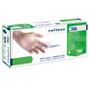 Conf 100 Guanti In vinile s/polvere R36 taglia S bianchi Reflexx