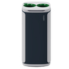 Contenitore per raccolta differenziata Wastee verde/vetro Kobra