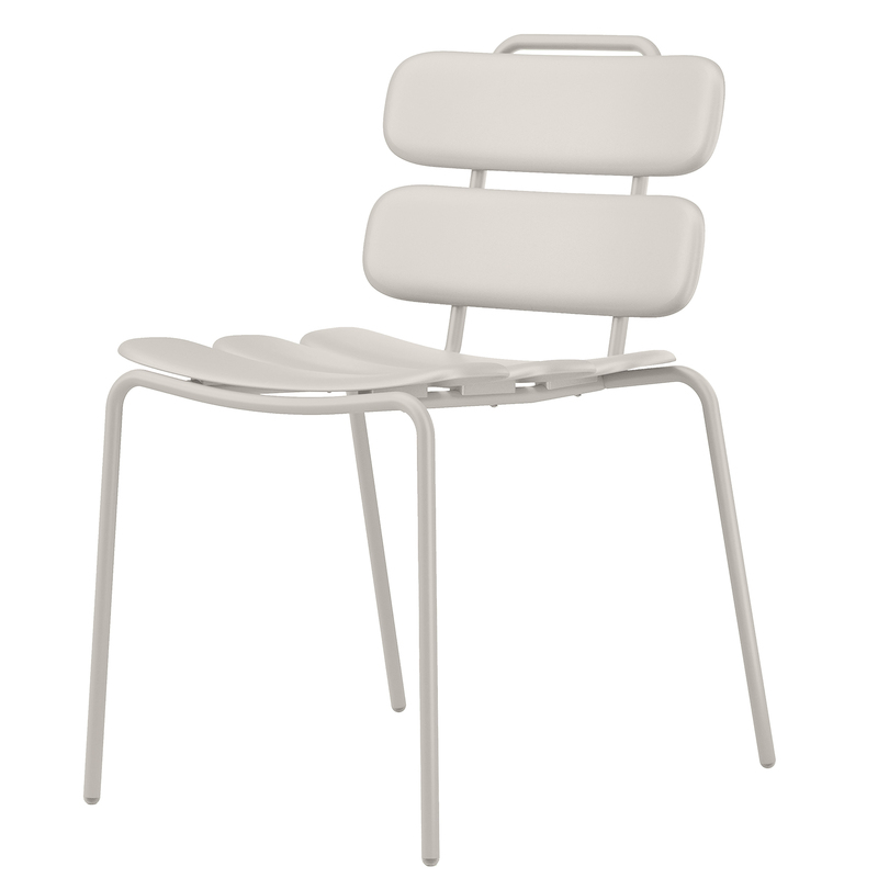 Seduta collettivitA' Lemon s/braccioli Avorio Unisit