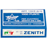 SCATOLA 1000 PUNTI ZENITH 130/E S100 (6/4) IN ACCIAIO NATURALE