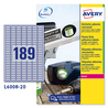 Poliestere adesivo L6008 argento 20fg A4 25