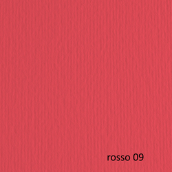 BLISTER 10FG CARTONCINO 70X100 220GR ROSSO 109 FABRIANO ELLE ERRE