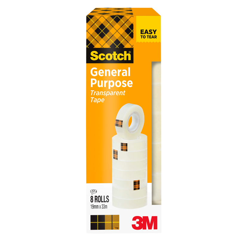 TORRE 8 RT NASTRO ADESIVO ScotchR 508 19MMX33M IN PPL