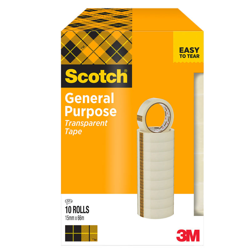 TORRE 10 RT NASTRO ADESIVO ScotchR 508 15MMX66M IN PPL