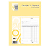 BLOCCO FATTURE 3 ALIQUOTE IVA 2COPIE 50FOGLI AUTORIC. 29