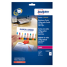 250 BIGLIETTI VISITA 85x54mm LASER 270gr fronte/retro QuickCleanÂ AVERY