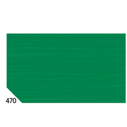 10RT CARTA CRESPA VERDE BANDIERA 470 (50X250CM) 48gr/m2 Rex Sadoch
