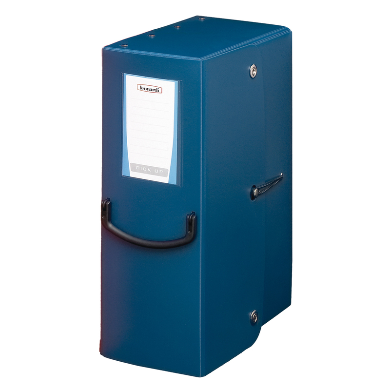 SCATOLA ARCHIVIO PICK UP BLU 35X25 D.12CM FELLOWES