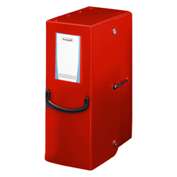 SCATOLA ARCHIVIO PICK UP ROSSO 35X25 D.20CM FELLOWES