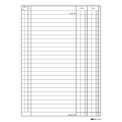 REGISTRO CASSA ENTRATE/USCITE 24X17 100PAG. E2686