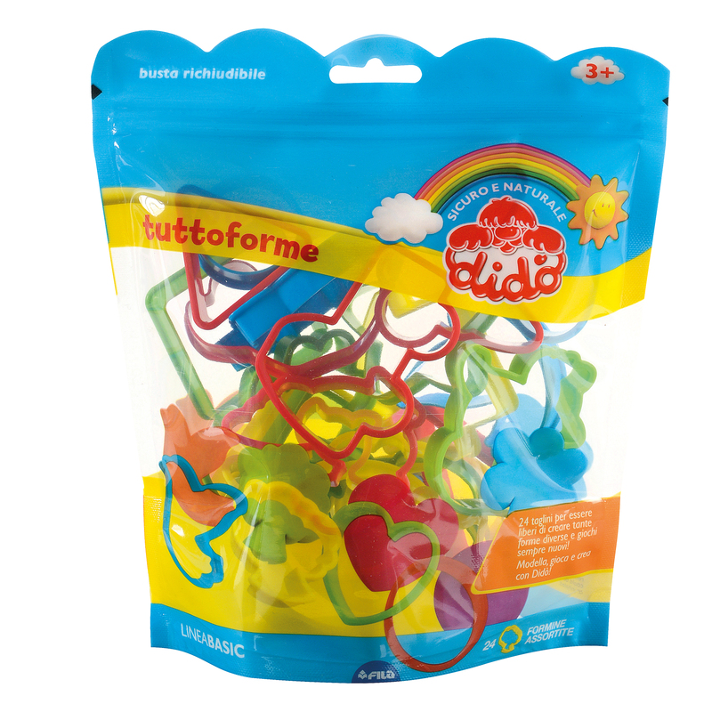 BUSTA RICHIUDIBILE DIDO'Â® TUTTOFORME 24 formine assortite