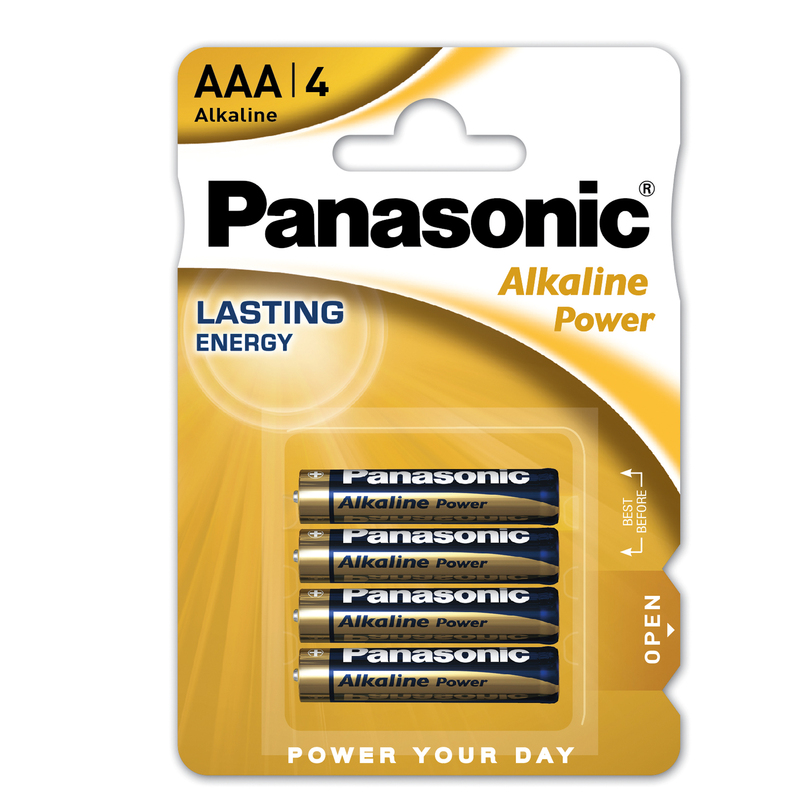 BLISTER 4 PILE MINISTILO ALKALINE AAA 1