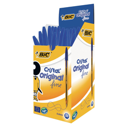 Scatola 50 penna sfera CRISTALÂ® fine 0