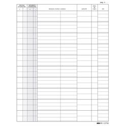 REGISTRO DICHIARAZIONE ESPORTATORI 31X24 100FG E2798