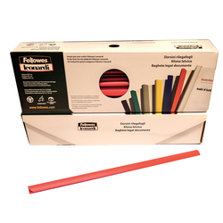 SCATOLA 50 DORSETTI 3MM ROSSO TONDO