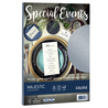 Carta metallizzata SPECIAL EVENTS A4 20fg 120gr argento FAVINI