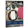 Carta metallizzata SPECIAL EVENTS A4 10fg 250gr rosso FAVINI