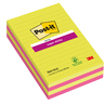 BLOCCO 45foglietti Post-itR Super Sticky 127x203mm righe ULTRACOLOR 5845-4SSUC