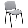 SEDIA ATTESA Dado D5S/PT vera pelle TOP grigio chiaro senza BRACCIOLI