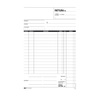 BLOCCO FATTURA 1 ALIQUOTA 23X14