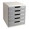 CASSETTIERA MODULO A4 5 CASSETTI GRIGIO/GRANITO EXACOMPTA