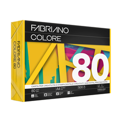 FabrianoColore A3 80GR 250FG COL.FORTI GIALLO