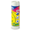 10 SACCHI IMMONDIZIA 70X110CM 120LT HD 16mic BIANCHI LOGEX