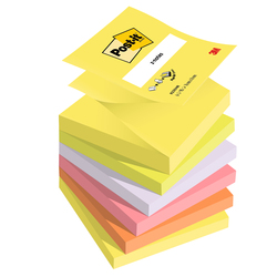 BLOCCO Post-itÂ® Super Sticky Z-Notes 76x76mm 100fg R330-NR NEON