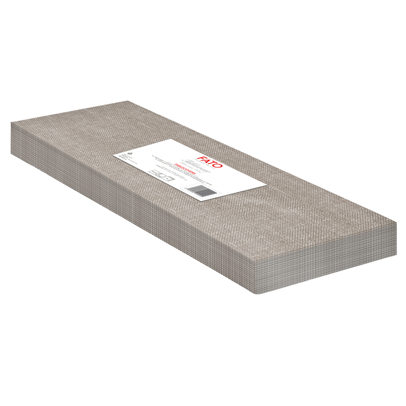 25 tovaglie 100x100cm Linea tablewear Cachemire Caffe' Fato