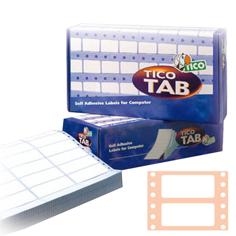 Scatola 4000 etichette adesive TAB1-0893 89x36