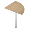 ANGOLARE 90Â° ROVERE + GAMBA SUPPORTO GRIGIO ALL. x SCRIVANIE EASY