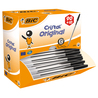 Dispenser value pack 90+10 penna sfera CRISTALR medio 1,0mm nero BICR