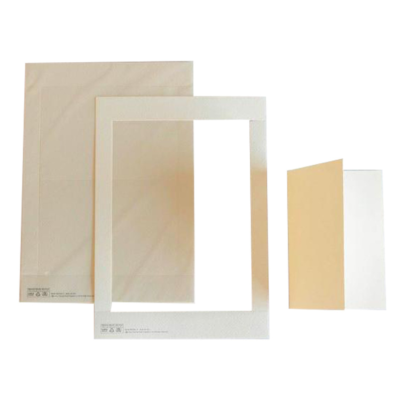 10 cartoncini prefustellati 117x170mm bianco martellato Kartos