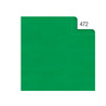 BUSTA 26fogli 50x70cm CARTA VELINA 20gr VERDE PRATO Rex Sadoch