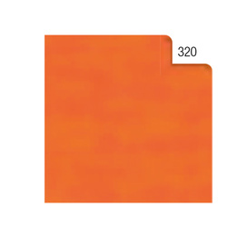 BUSTA 26fogli 50x70cm CARTA VELINA 20gr ARANCIO Rex Sadoch