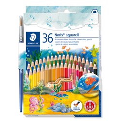ASTUCCIO 36 MATITE COLORATE 144 AQUARELL NORIS CLUB STAEDTLER