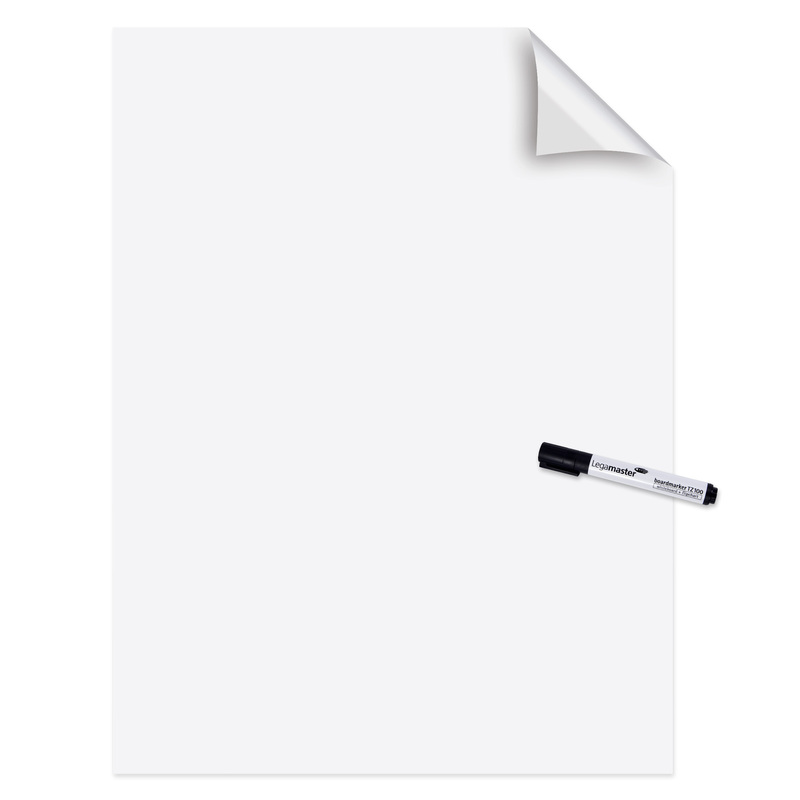 ROTOLO 25FG ELETTROSTATICI 60x80CM BIANCO LUCIDO MAGIC CHART Legamaster