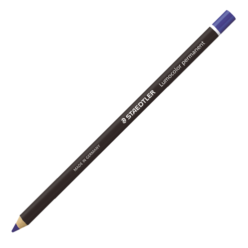 MATITA LUMOCOLORR PERMANENTE GLASOCHROM BLU STAEDTLER
