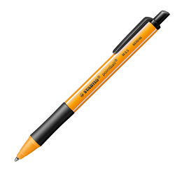 Penna a sfera a scatto POINTBALLÂ® GREEN STABILO 0