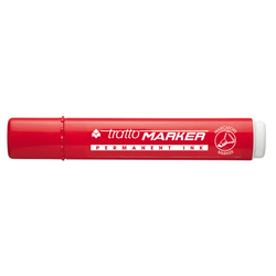 MARCATORE TRATTO MARKER ROSSO P.SCALPELLO