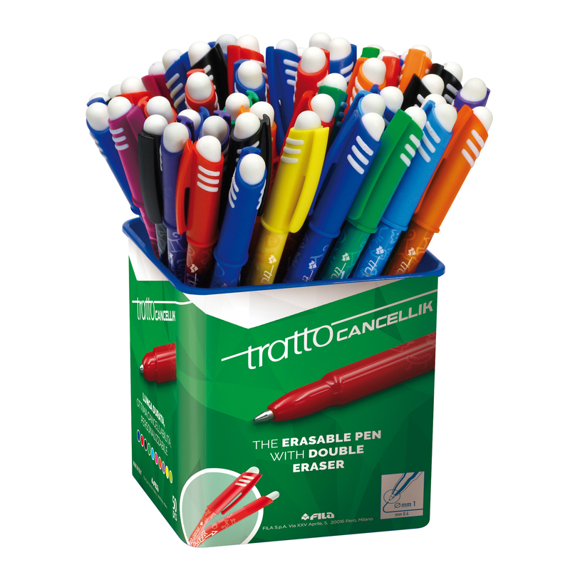 Barattolo 50 penna sfera cancellabile CANCELLIK 1