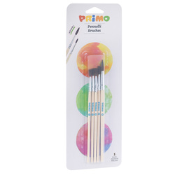 BLISTER 5 PENNELLI TONDI assortiti PRIMO