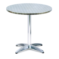 TAVOLO TONDO Bar IN ALLUMINIO Ã70cm - H70cm