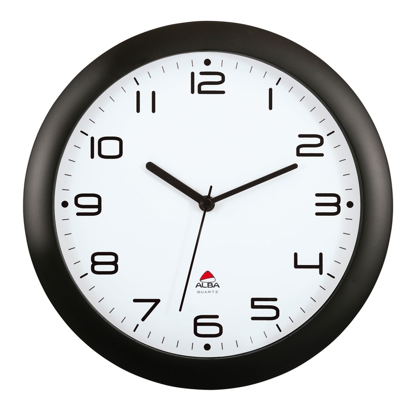 OROLOGIO DA PARETE HORNEW Ã30cm NERO Alba