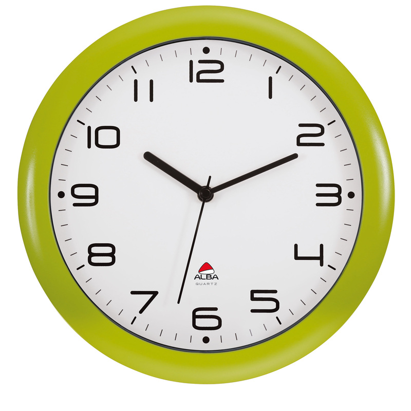 OROLOGIO DA PARETE HORNEW Ã30cm VERDE Alba