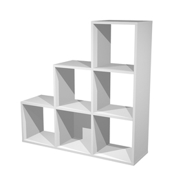 LIBRERIA 6 CASELLE a SCALARE 104x29